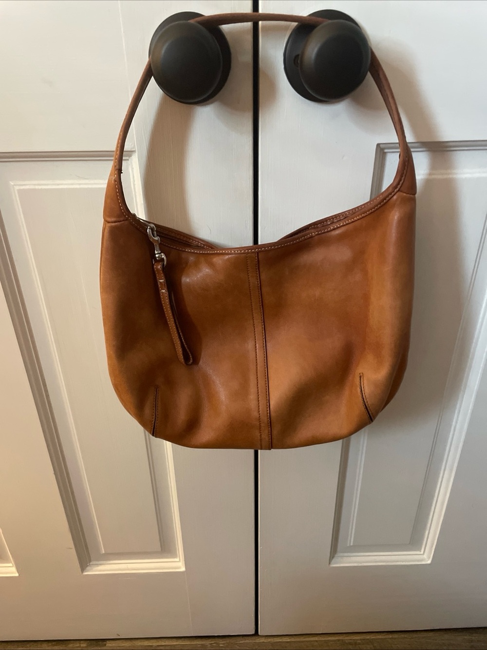 Vintage Coach Ergo British Tan Leather 9226